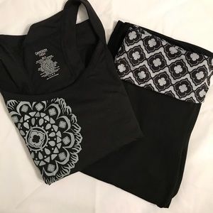 Danskin Lounge Top/Bottom